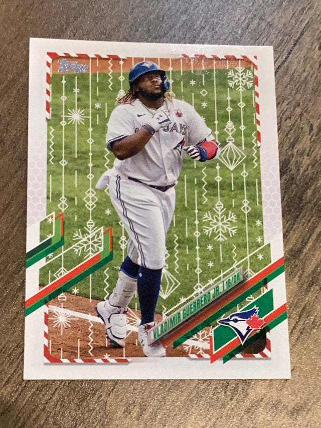 Vladimir Guerrero Jr. Toronto Blue Jays MLB 2021 Topps Holiday HW146 