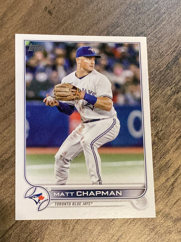 Matt Chapman Toronto Blue Jays MLB 2022 Topps Update US235 