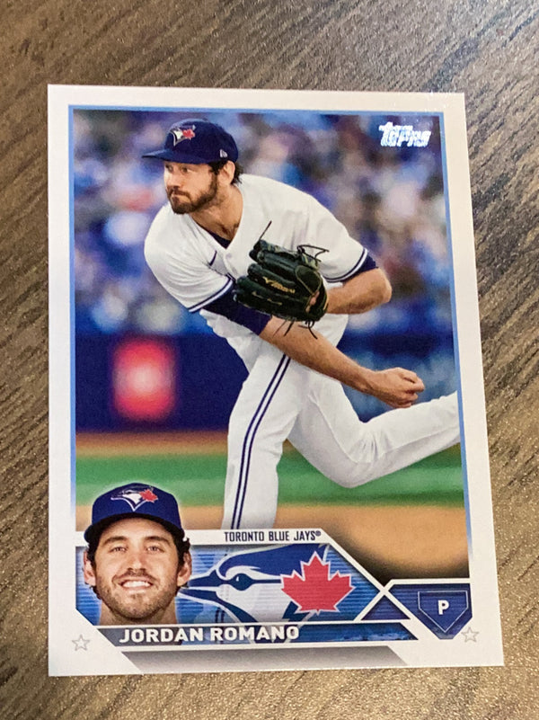 Jordan Romano Toronto Blue Jays MLB 2023 Topps 196 