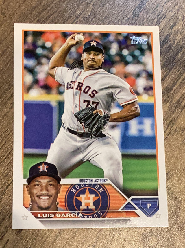 Luis Garcia Houston Astros MLB 2023 Topps 121 