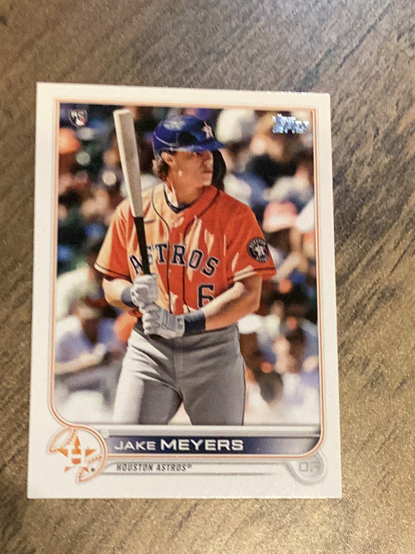 Jake Meyers Houston Astros MLB 2022 Topps 295 RC