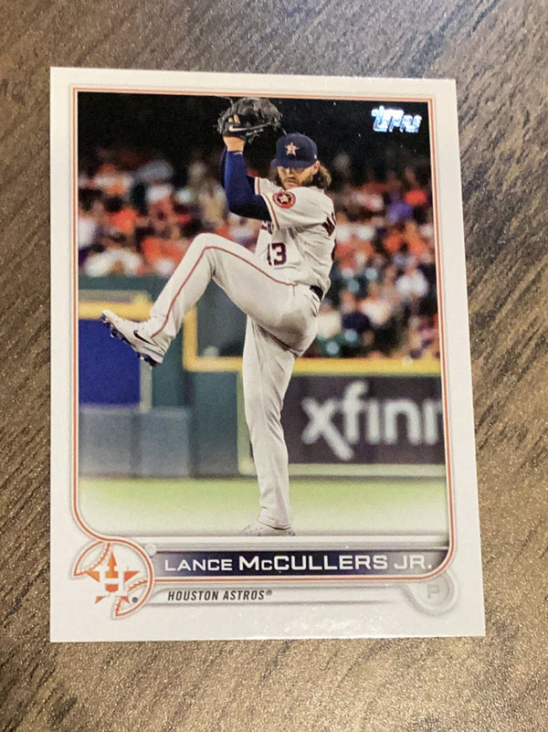 Lance McCullers Jr. Houston Astros MLB 2022 Topps 637 