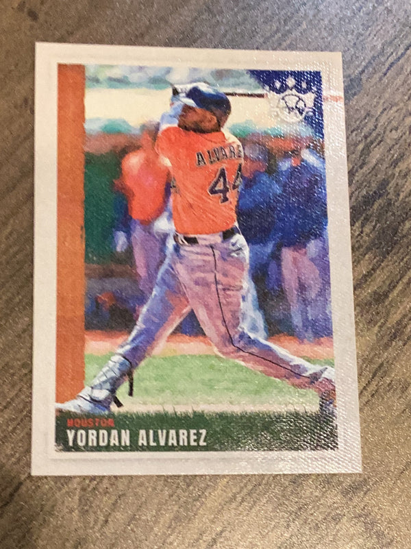 Yordan Alvarez Houston Astros MLB 2022 Panini Diamond Kings 26 