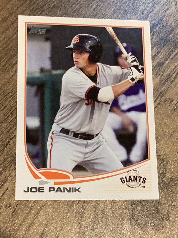 Joe Panik San Jose Giants MLB 2013 Topps Pro Debut 219 