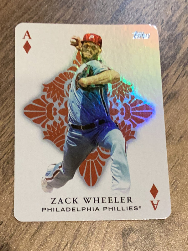 Zack Wheeler Philadelphia Phillies MLB 2023 Topps: All Aces AA-40 