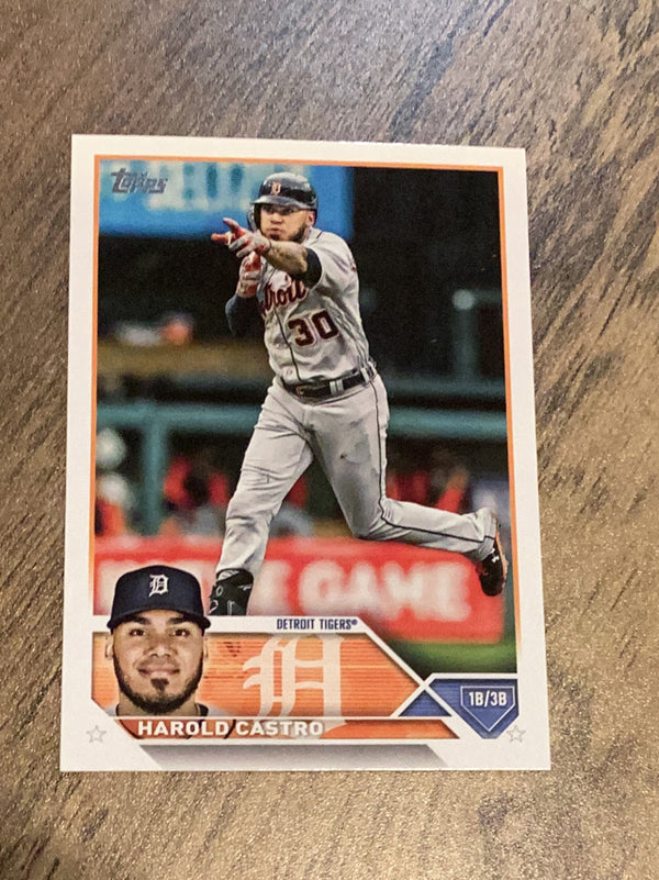 Harold Castro Detroit Tigers MLB 2023 Topps 126 