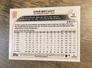 Kris Bryant San Francisco Giants MLB 2022 Topps Opening Day 10 Topps