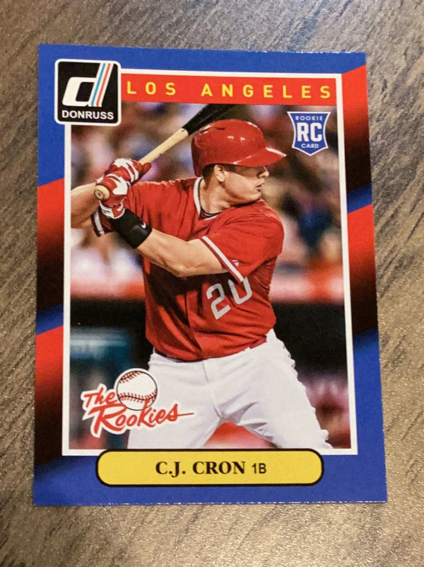 C.J. Cron Los Angeles Angels MLB 2014 Donruss - The Rookies 53 
