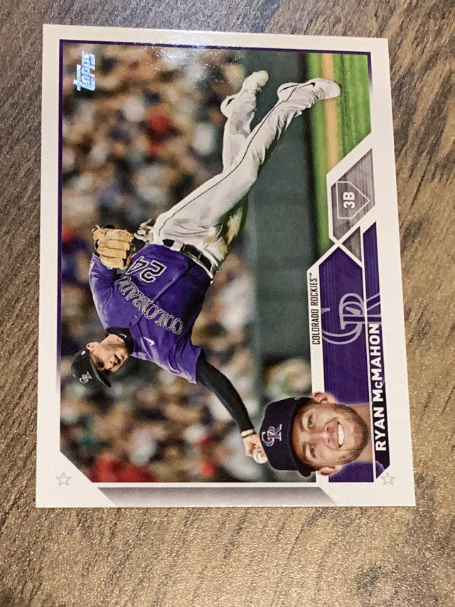 Ryan McMahon Colorado Rockies MLB 2023 Topps 301 