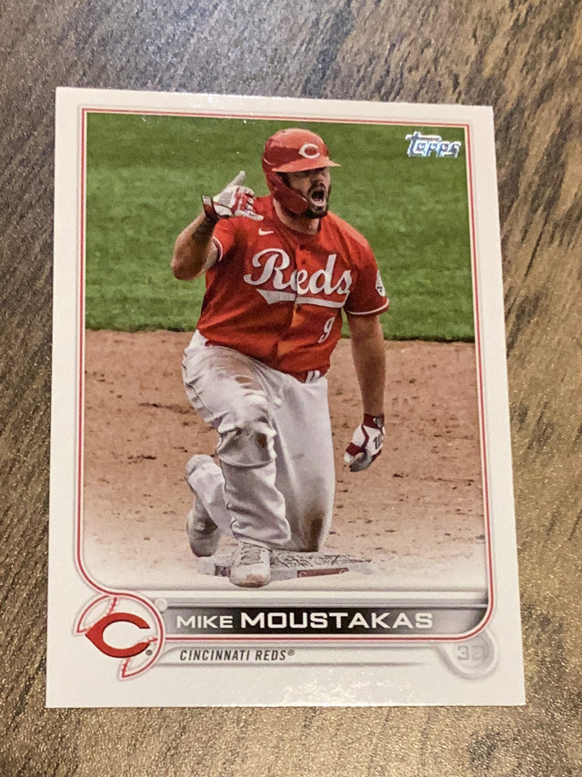 Mike Moustakas Cincinnati Reds MLB 2022 Topps 60 