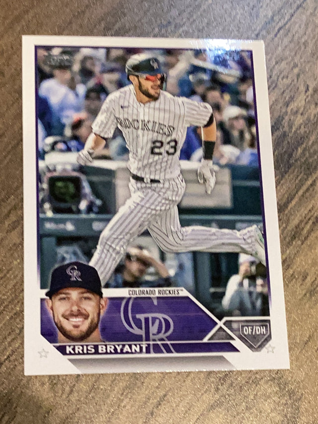 Kris Bryant Colorado Rockies MLB 2023 Topps 158 