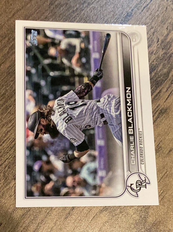 Charlie Blackmon Colorado Rockies MLB 2022 Topps 352 