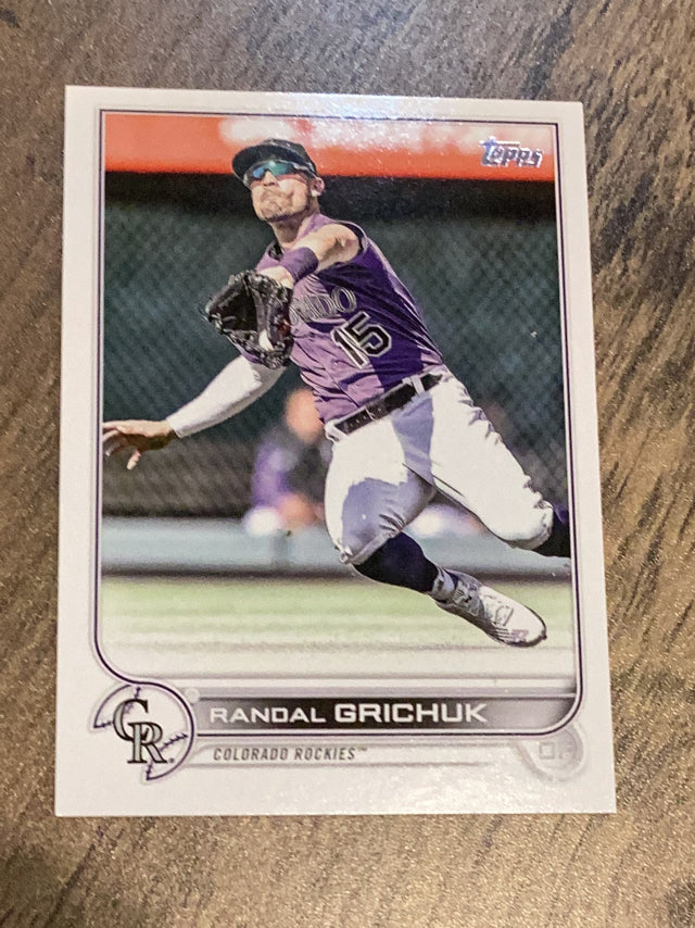 Randal Grichuk Colorado Rockies MLB 2022 Topps Update US27 