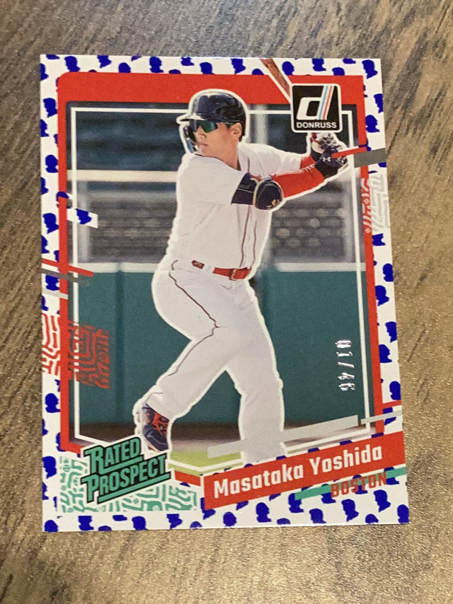 Masataka Yoshida Boston Red Sox MLB 2023 Donruss: Presidential Collection 84 RP, SN46