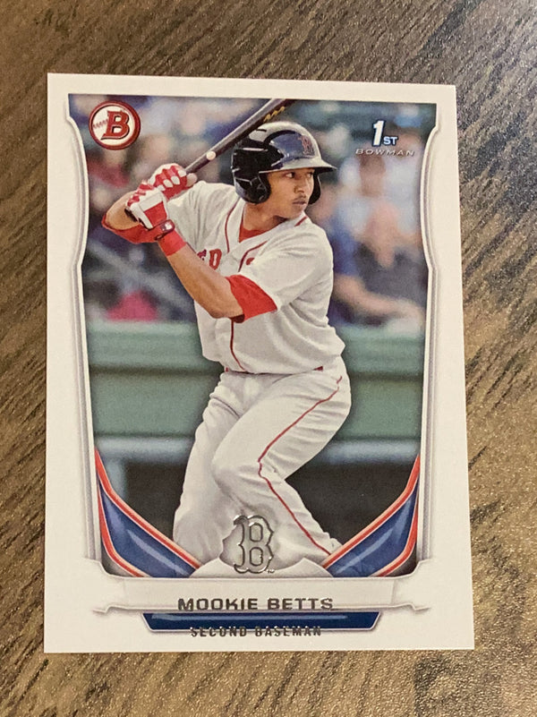 Mookie Betts Boston Red Sox MLB 2014 Bowman - Prospects BP109 FBC