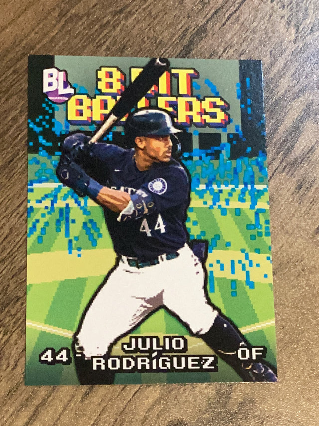 Julio Rodríguez Seattle Mariners MLB 2023 Topps Big League: 8 Bit Ballers 8B-15 