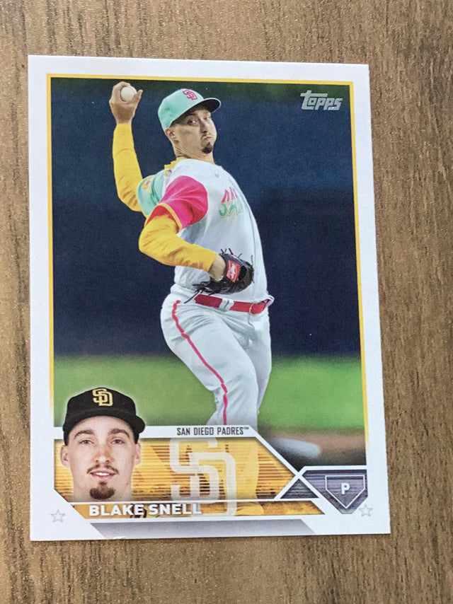 Blake Snell San Diego Padres MLB 2023 Topps 208 