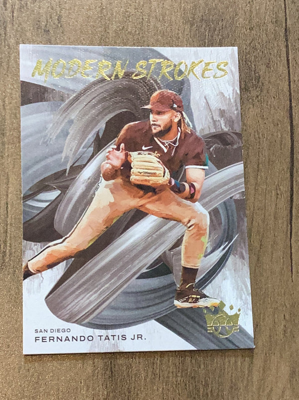 Fernando Tatis Jr. San Diego Padres MLB 2022 Panini Diamond Kings: Modern Strokes MS-6 