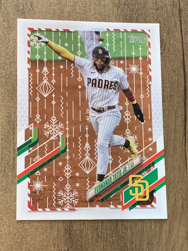 Fernando Tatis Jr. San Diego Padres MLB 2021 Topps Holiday HW1 