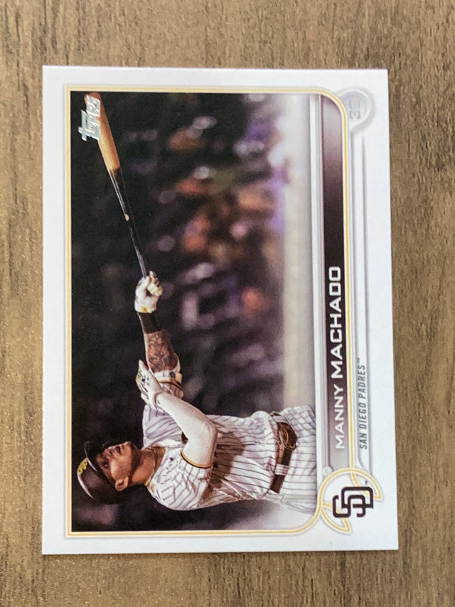 Manny Machado San Diego Padres MLB 2022 Topps 600 BASE: Batting