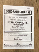 N/A  MLB 2021 Topps Big League ATG-FT Topps