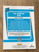 Ha-Seong Kim San Diego Padres MLB 2021 Donruss Optic - Holo 65 RR Donruss