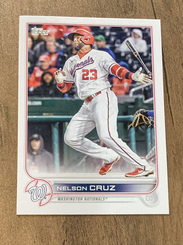 Nelson Cruz Washington Nationals MLB 2022 Topps Update US194 