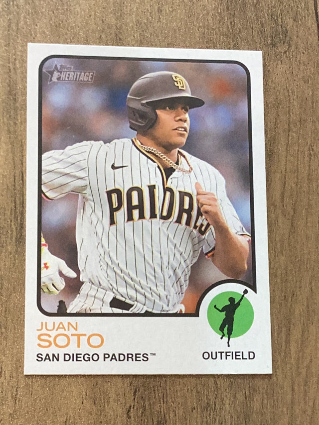 Juan Soto San Diego Padres MLB 2022 Topps Heritage 663 