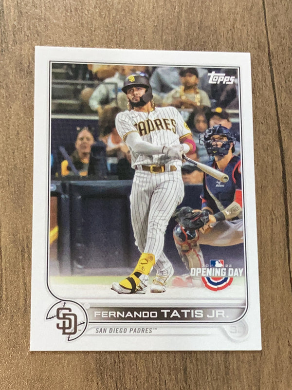 Fernando Tatis Jr.
BASE: Batting San Diego Padres MLB 2022 Topps Opening Day 50 BASE: Batting