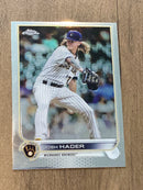 Josh Hader Milwaukee Brewers MLB 2022 Topps Chrome 119 