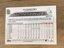 Yu Darvish San Diego Padres MLB 2022 Topps Opening Day 18 Topps