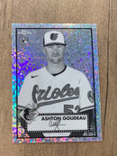 Ashton Goudeau Baltimore Orioles MLB 2021 Topps Chrome Platinum Anniversary - Black & White Mini-Diamonds Refractor 118 