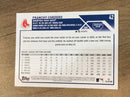 Franchy Cordero Boston Red Sox MLB 2023 Topps 42 Topps
