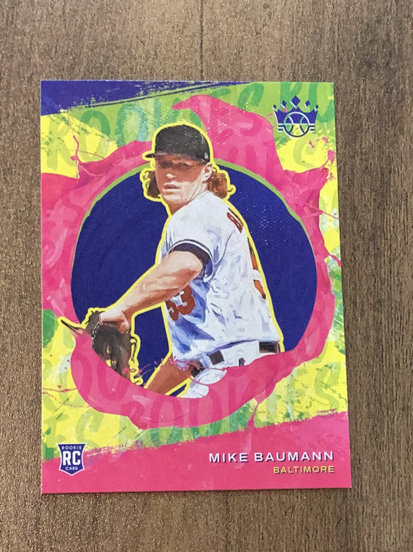 Mike Baumann Baltimore Orioles MLB 2022 Panini Diamond Kings 151 RC