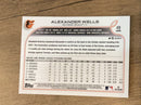 Alexander Wells Baltimore Orioles MLB 2022 Topps Chrome 49 RC Topps
