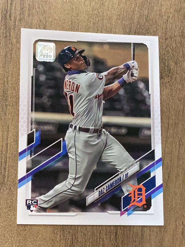 Daz Cameron Detroit Tigers MLB 2021 Topps 441 RC