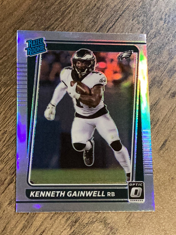 Kenneth Gainwell Philadelphia Eagles NFL 2021 Donruss Optic: Holo 239 