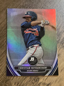 Christian Bethancourt Atlanta Braves MLB 2013 Bowman Platinum - Prospects BPP97 