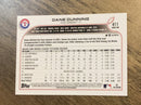 Dane Dunning Texas Rangers MLB 2022 Topps 411 Topps
