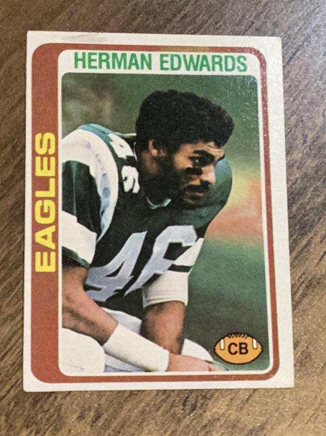 Herman Edwards Philadelphia Eagles NFL 1978 Topps 404 RC