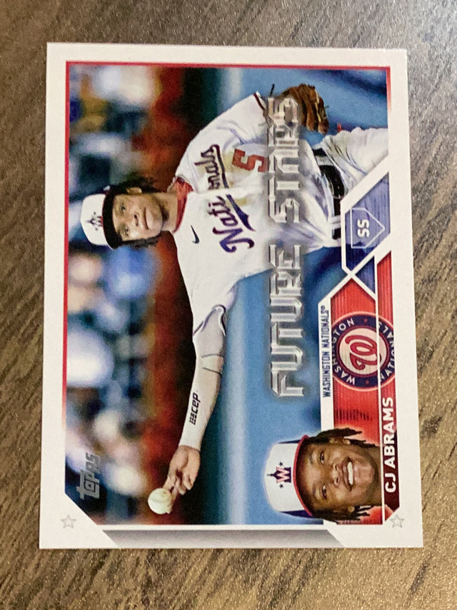 CJ Abrams Washington Nationals MLB 2023 Topps 35 FS