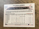 Patrick Corbin Washington Nationals MLB 2022 Topps 525 Topps