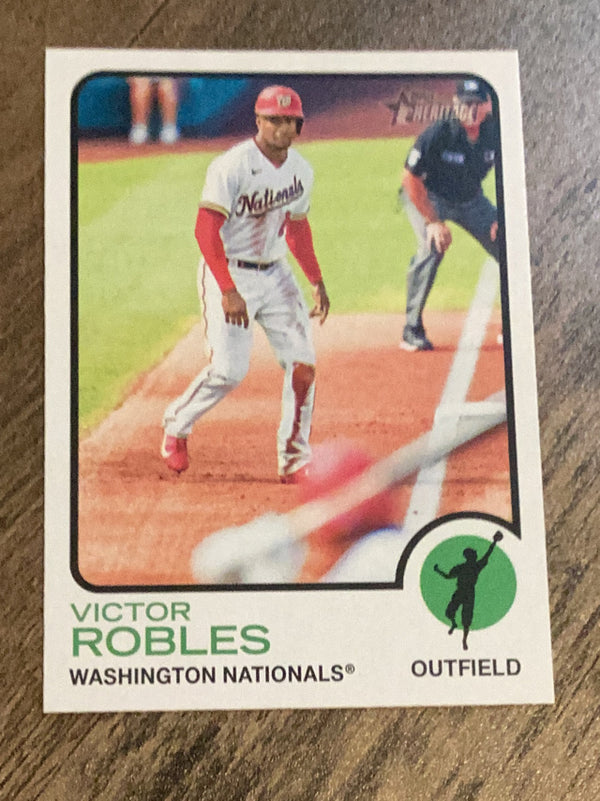 Victor Robles Washington Nationals MLB 2022 Topps Heritage 229 