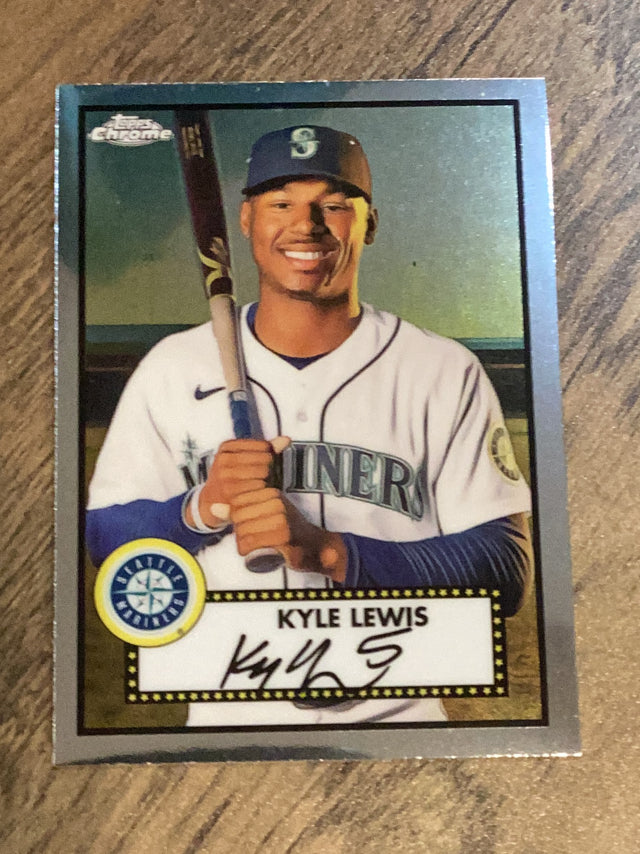 Kyle Lewis Seattle Mariners MLB 2021 Topps Chrome Platinum Anniversary 189 