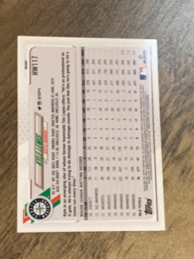 Kyle Lewis Seattle Mariners MLB 2021 Topps Holiday HW117 ASR Topps