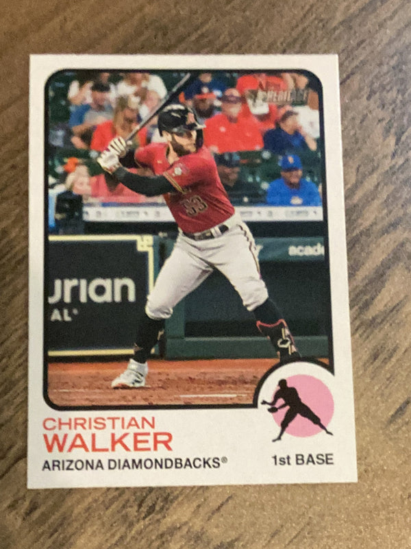 Christian Walker Arizona Diamondbacks MLB 2022 Topps Heritage 365 