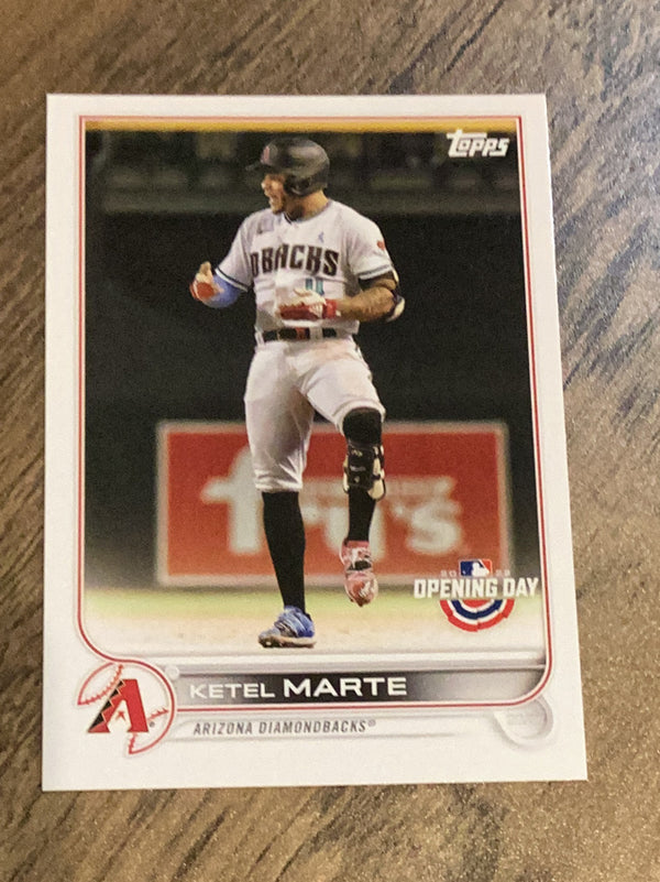 Ketel Marte Arizona Diamondbacks MLB 2022 Topps 275 