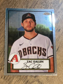 Zac Gallen Arizona Diamondbacks MLB 2021 Topps Chrome Platinum Anniversary 442 