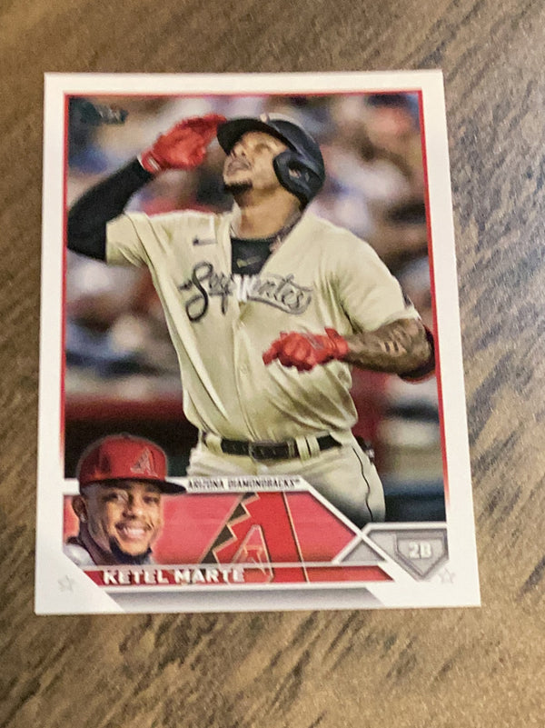 Ketel Marte Arizona Diamondbacks MLB 2023 Topps 239 