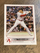 Alek Thomas Arizona Diamondbacks MLB 2022 Topps Update US212 RC
